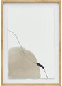 Abstraktní obraz Kave Home Torroella 70 x 50 cm
