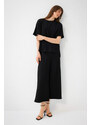 DEFACTO Regular Fit Wide Leg Trousers