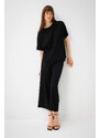 DEFACTO Regular Fit Wide Leg Trousers