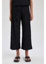 DEFACTO Regular Fit Wide Leg Trousers