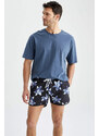 DEFACTO Patterned Extra Short Swimming Shorts