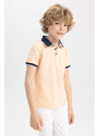 DEFACTO Boy Short Sleeve Polo T-Shirt