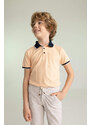 DEFACTO Boy Short Sleeve Polo T-Shirt