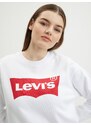 Levi's Bílá dámská mikina Levi's - Dámské