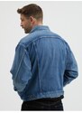 Levi's Modrá pánská džínová oversize bunda Levi's - Pánské