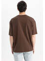 DEFACTO Oversize Fit Crew Neck T-Shirt