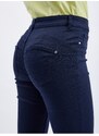 Orsay Tmavě modré dámské skinny fit džíny - Dámské