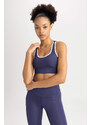 Defacto Fit Crew Neck Sports Bra