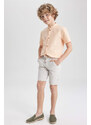 DEFACTO Boys Linen Look Shorts