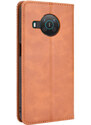 Pouzdro MFashion Nokia X10/X20 - hnědé - Vintage