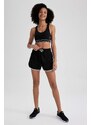 Defacto Fit Crew Neck Sports Bra