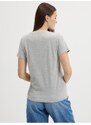 Světle šedé dámské tričko Pepe Jeans Camille - Dámské