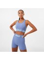 Everlast Seamless Panelled Sports Bra Shark Blue