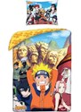 Halantex Bavlněné ložní povlečení Naruto - motiv The Hidden Leaf Village - 100% bavlna - 70 x 90 cm + 140 x 200 cm