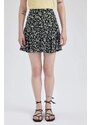 DEFACTO Patterned Mini Skirt