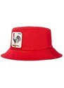Bavlněná čepice Goorin Bros červená barva