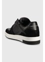 Sneakers boty Calvin Klein Jeans BASKET CUPSOLE LACEU černá barva, YM0YM00709