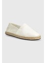 Espadrilky Calvin Klein ESPADRILLE - HF MONO černá barva, HW0HW01456