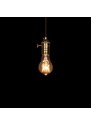 Codigo Retro Edisonova žárovka Pear začouzená E27, 60W