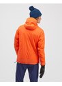 Pánská větruodolná bunda Silvini Lupo oranžová/modrá
