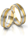 Linger Zlaté snubní prsteny 2140