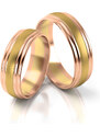 Linger Zlaté snubní prsteny 2135