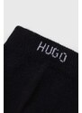 Ponožky HUGO 6-pack dámské, černá barva