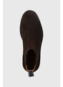 Semišové kotníkové boty Gant Brookly pánské, hnědá barva