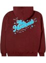 The Hundreds Pop Slant Pullover vínová M