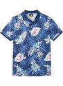 bonprix Havajské pólo triko Modrá