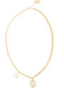 NÁHRDELNIK KARL LAGERFELD K/IKONIK STAR NECKLACE GOLD