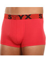 Pánské boxerky Styx sportovní guma červené (G1064)