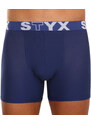 3PACK pánské boxerky Styx long sportovní guma modré (U9676869)