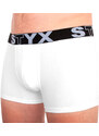 Pánské boxerky Styx sportovní guma nadrozměr bílé (R1061)