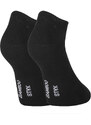 10PACK ponožky Styx nízké bambusové černé (10HBN960)
