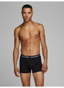 Jack & Jones 7PACK pánské boxerky Jack and Jones černé