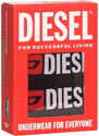 3PACK pánské boxerky Diesel černé (00ST3V-0DDAI-E3784)