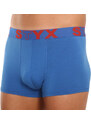 3PACK pánské boxerky Styx sportovní guma modré (3G96789)