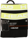 2PACK pánské boxerky HEAD černé (701202741 019)