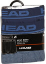 2PACK pánské boxerky HEAD modré (701202741 003)