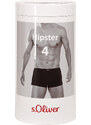 4PACK pánské boxerky S.Oliver tmavě modré