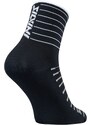 Unisex ponožky Silvini Bevera černá/bílá