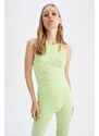 DEFACTO Slim Fit Halter Neck Singlet