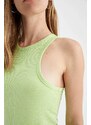 DEFACTO Slim Fit Halter Neck Singlet