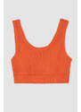 DEFACTO Cool Fitted Ribbed Camisole Singlet