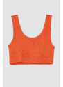 DEFACTO Cool Fitted Ribbed Camisole Singlet