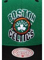 Kšiltovka Mitchell&Ness Boson Celtics zelená barva, s aplikací