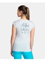 Dámské bavlněné triko Kilpi LOS-W světle šedá
