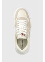 Sneakers boty Calvin Klein Jeans CHUNKY CUPSOLE LACEU béžová barva, YW0YW01046