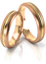 Linger Zlaté snubní prsteny 2168